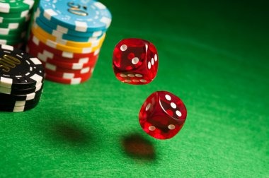 Free Bet Blackjack table on togel 27 with dealer and player cards